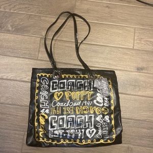 Coach Poppy tote bag